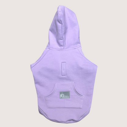 Hoodie with fleece lining