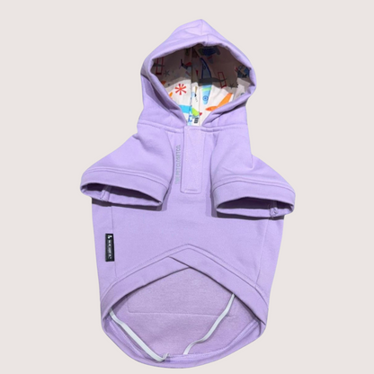 Hoodie with fleece lining